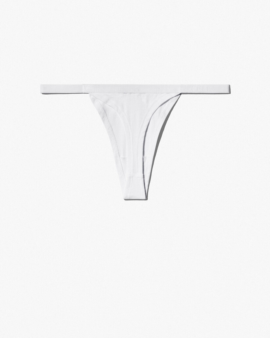 womens string thong in white shop now — cdlp