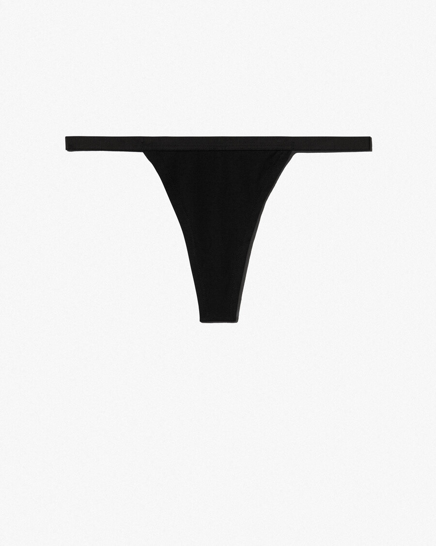 3 x womens string thong in black shop now — cdlp
