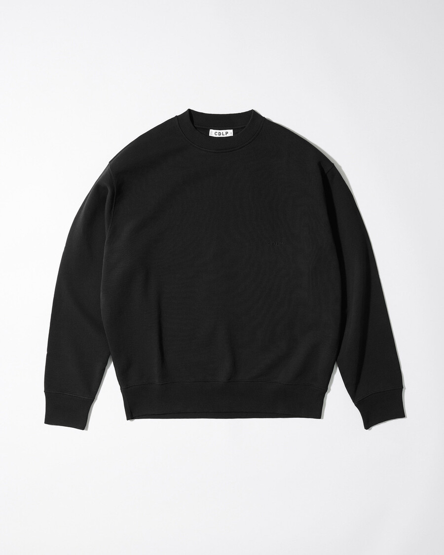 mens cotton sweatshirt in black shop now – cdlp
