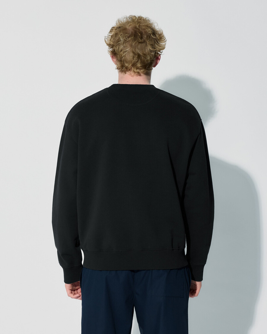 mens cotton sweatshirt in black shop now – cdlp