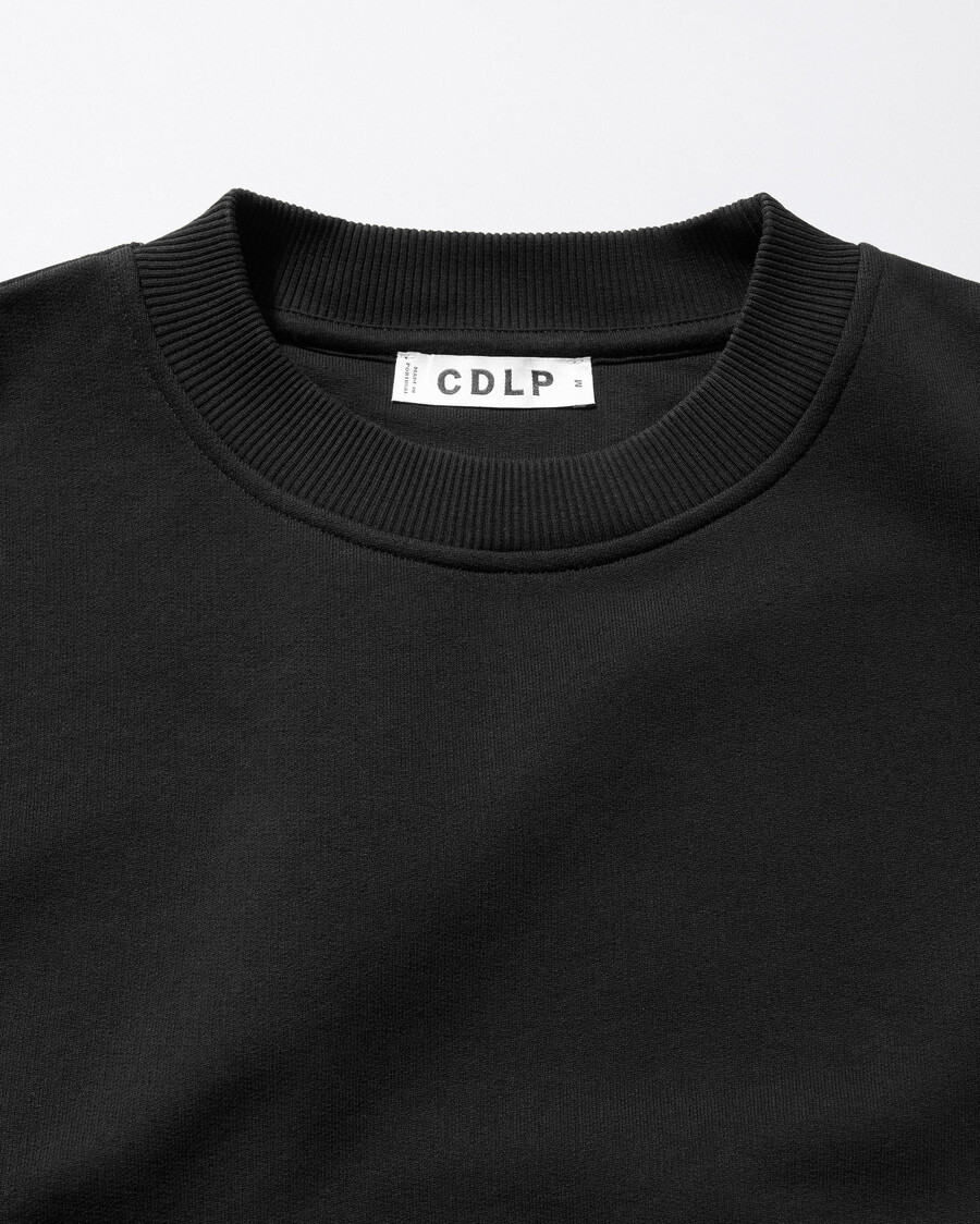 mens cotton sweatshirt in black shop now – cdlp
