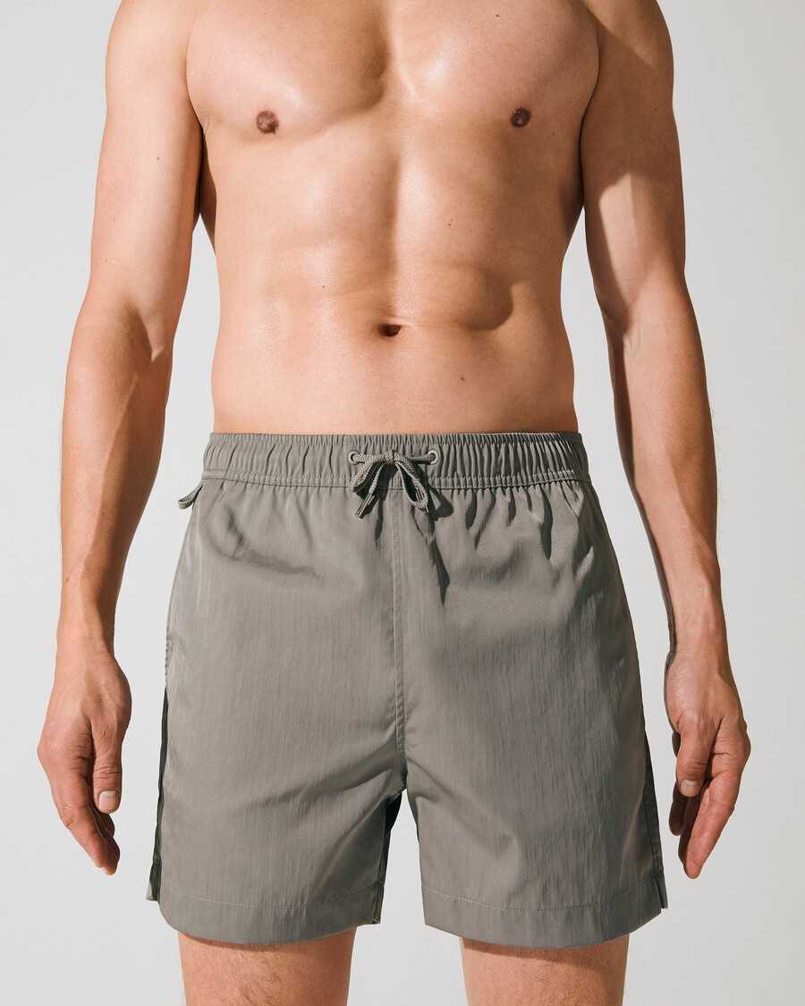 mens swim trunks in steel grey shop now — cdlp
