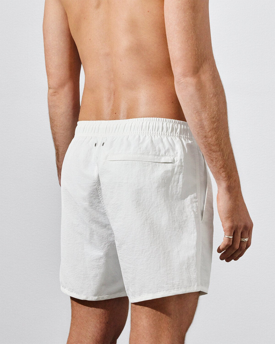 mens swim trunks in white shop now — cdlp