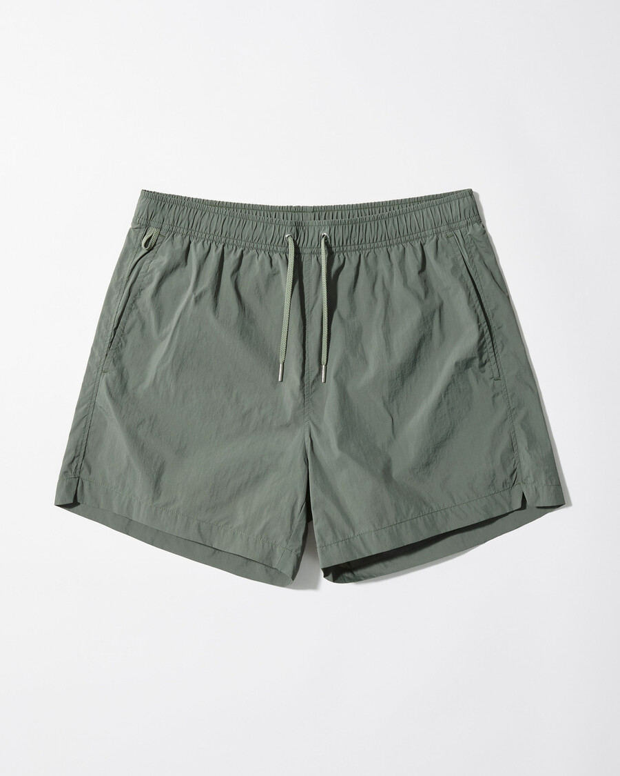 mens swim trunks in iron sage shop now — cdlp