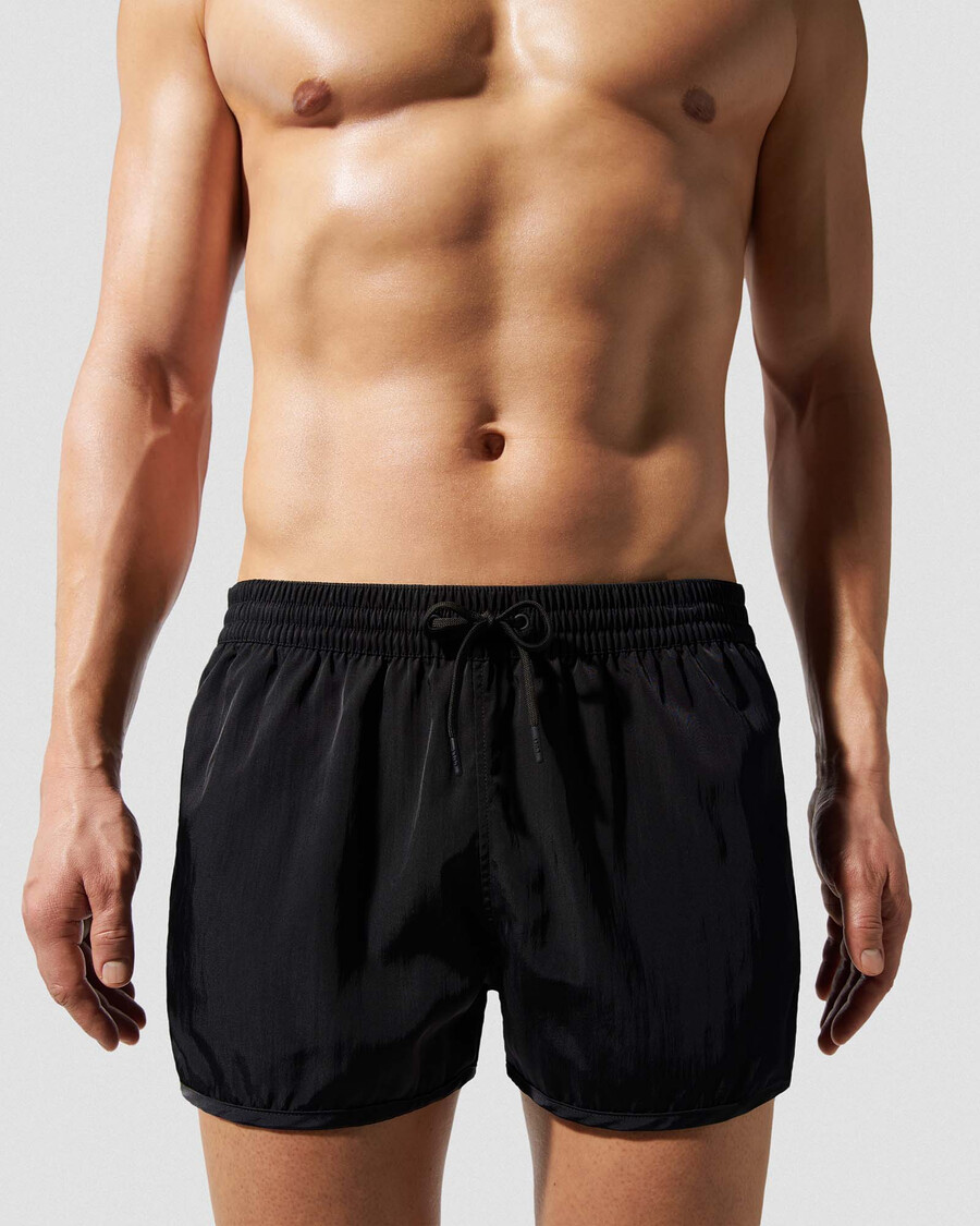 mens swim shorts in black shop now — cdlp