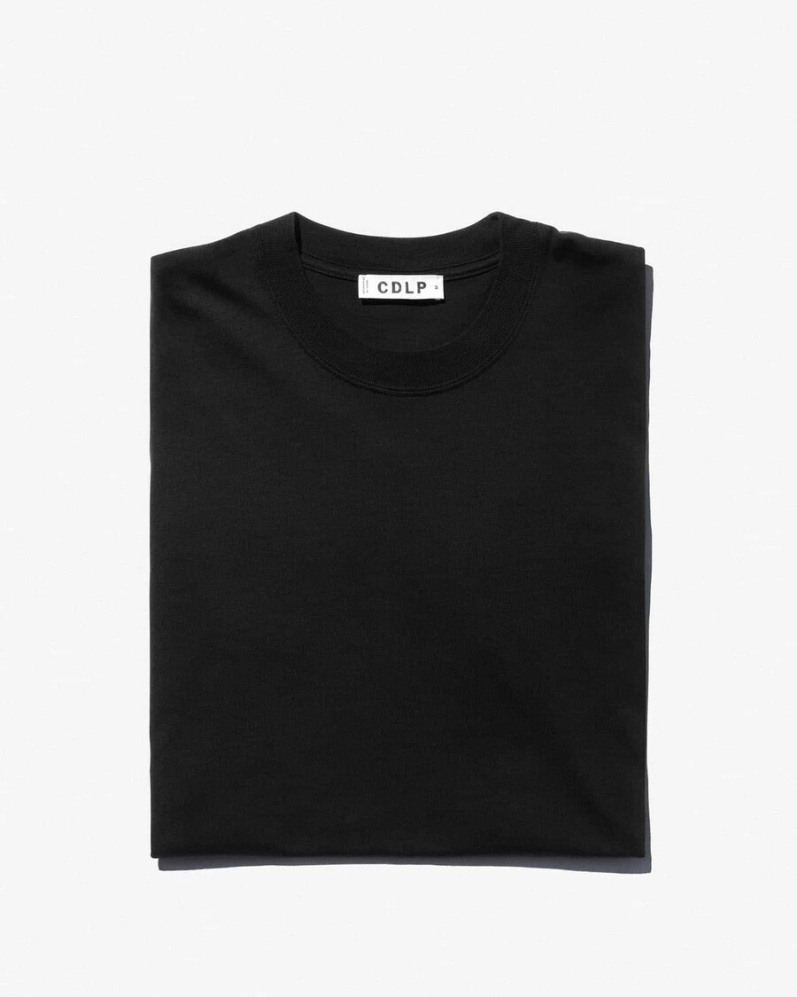 womens midweight t-shirt in black shop now — cdlp