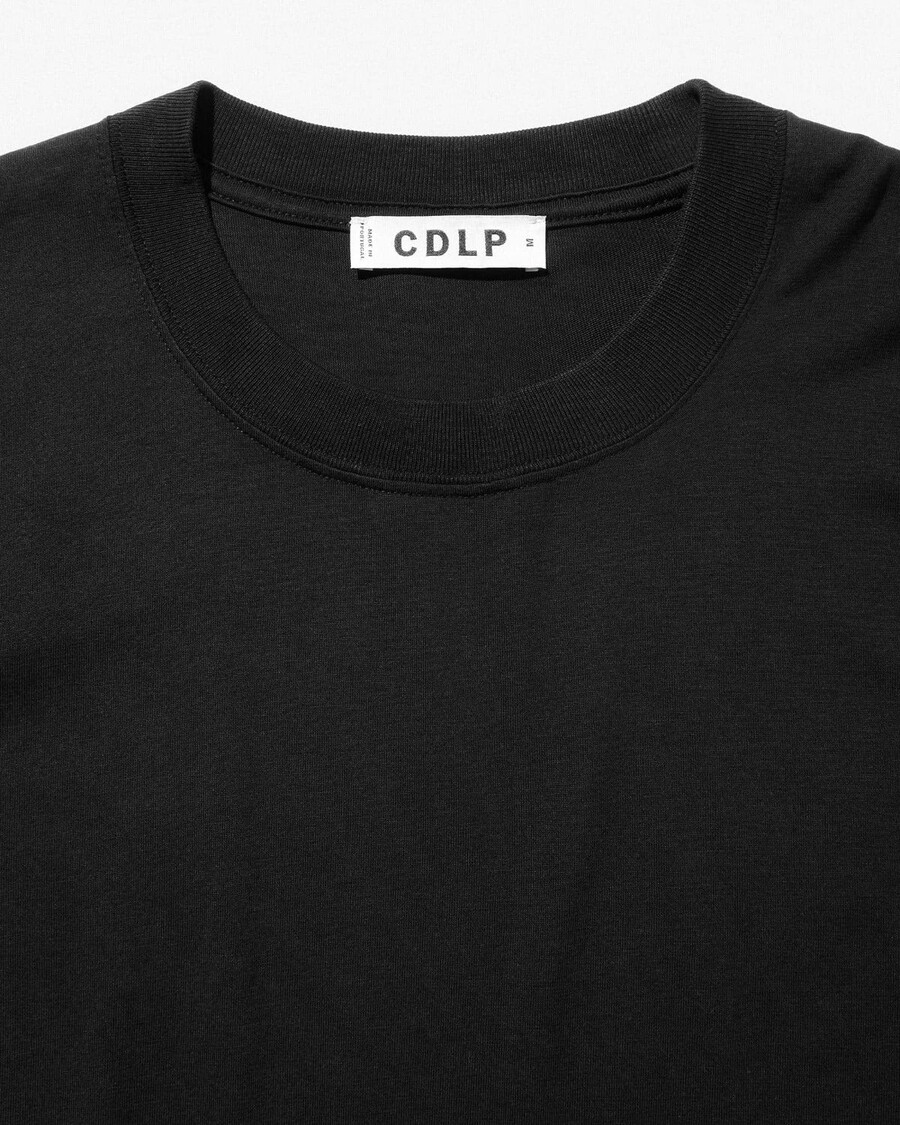 womens midweight t-shirt in black shop now — cdlp