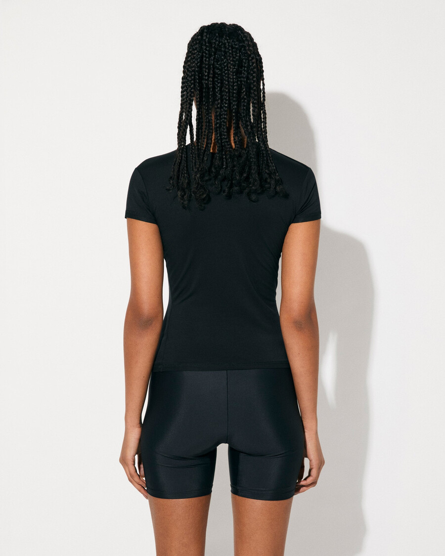 womens lightweight t-shirt in black shop now — cdlp