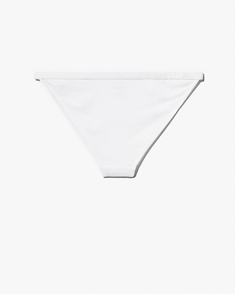 3 x womens tanga brief in white shop now — cdlp