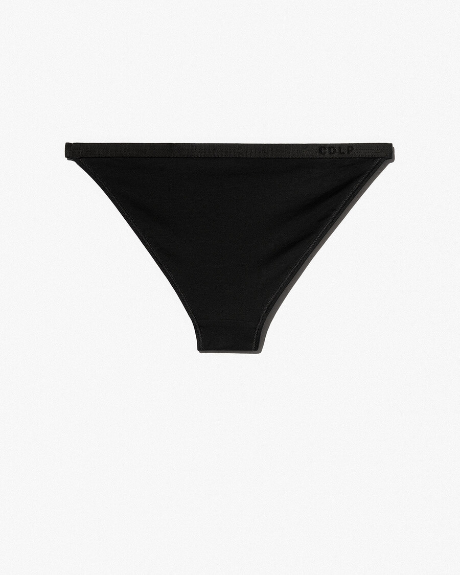 3 x womens tanga brief in black shop now — cdlp