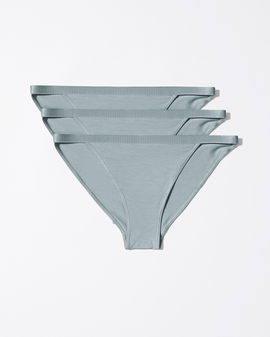 3 x womens tanga brief in cement shop now — cdlp