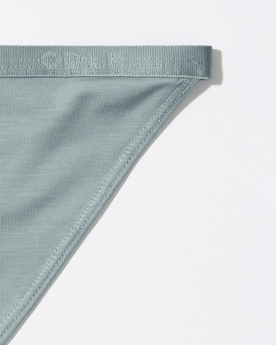 3 x womens tanga brief in cement shop now — cdlp