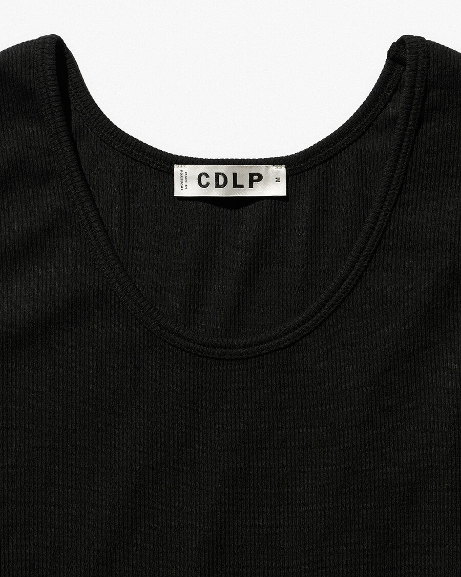 2 × mens rib tank top in black sage shop now — cdlp