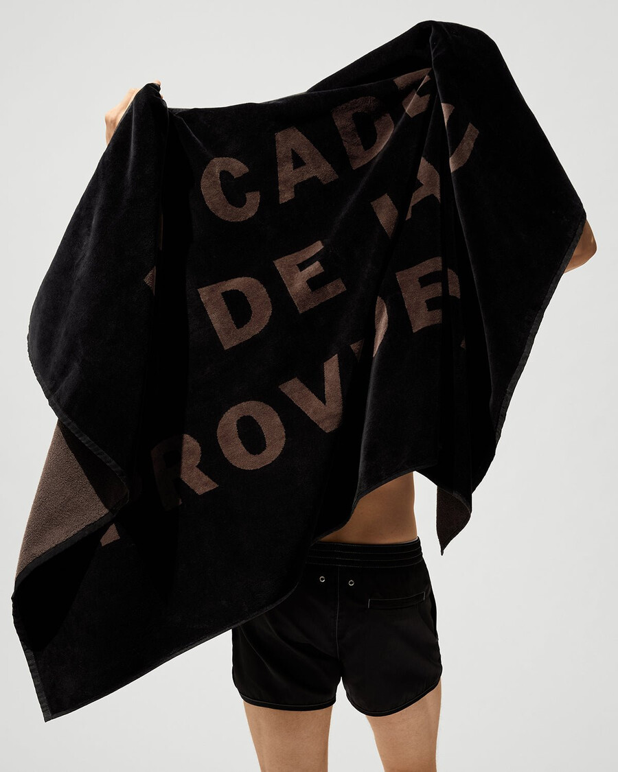towel in black and brown shop now — cdlp