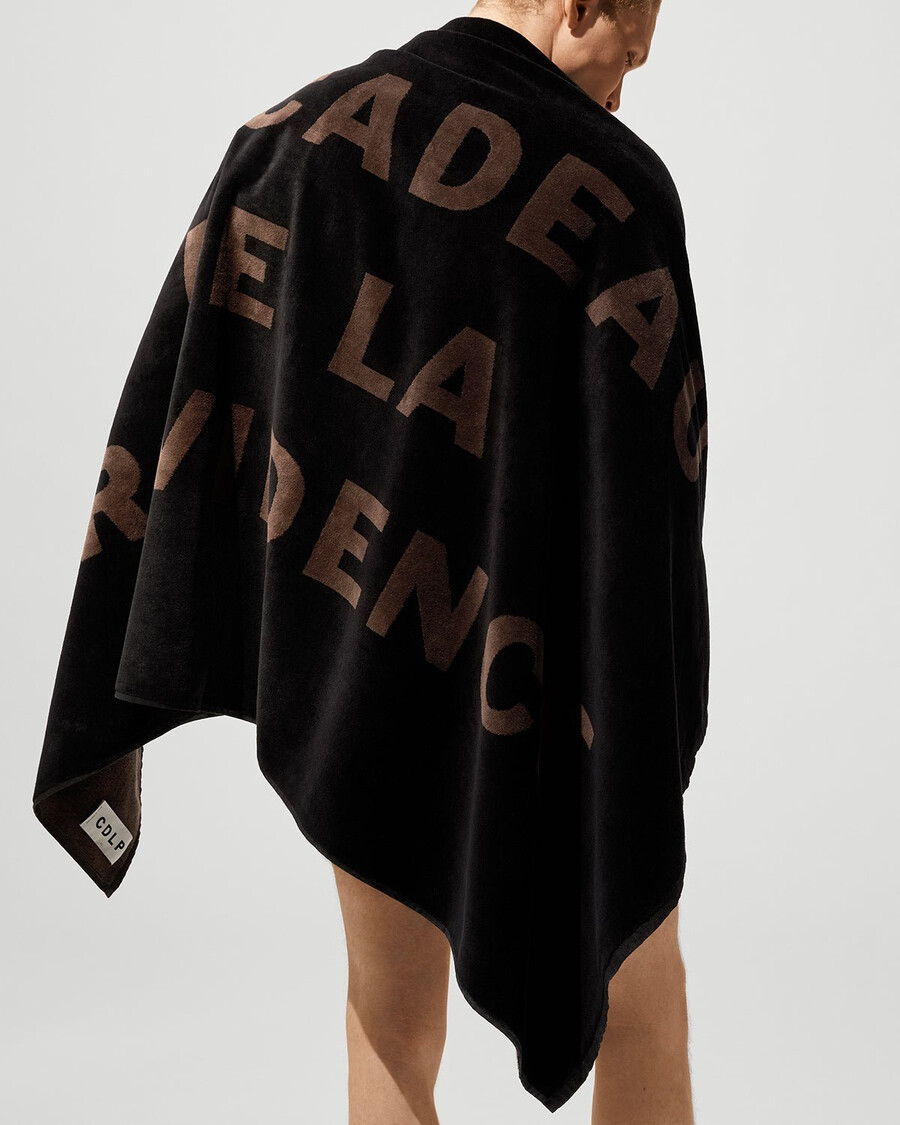 towel in black and brown shop now — cdlp