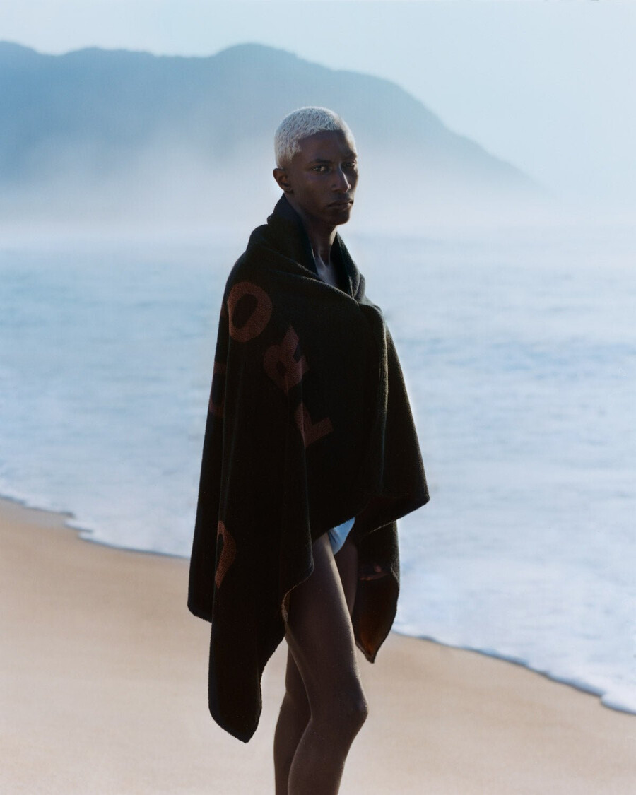 towel in black and brown shop now — cdlp