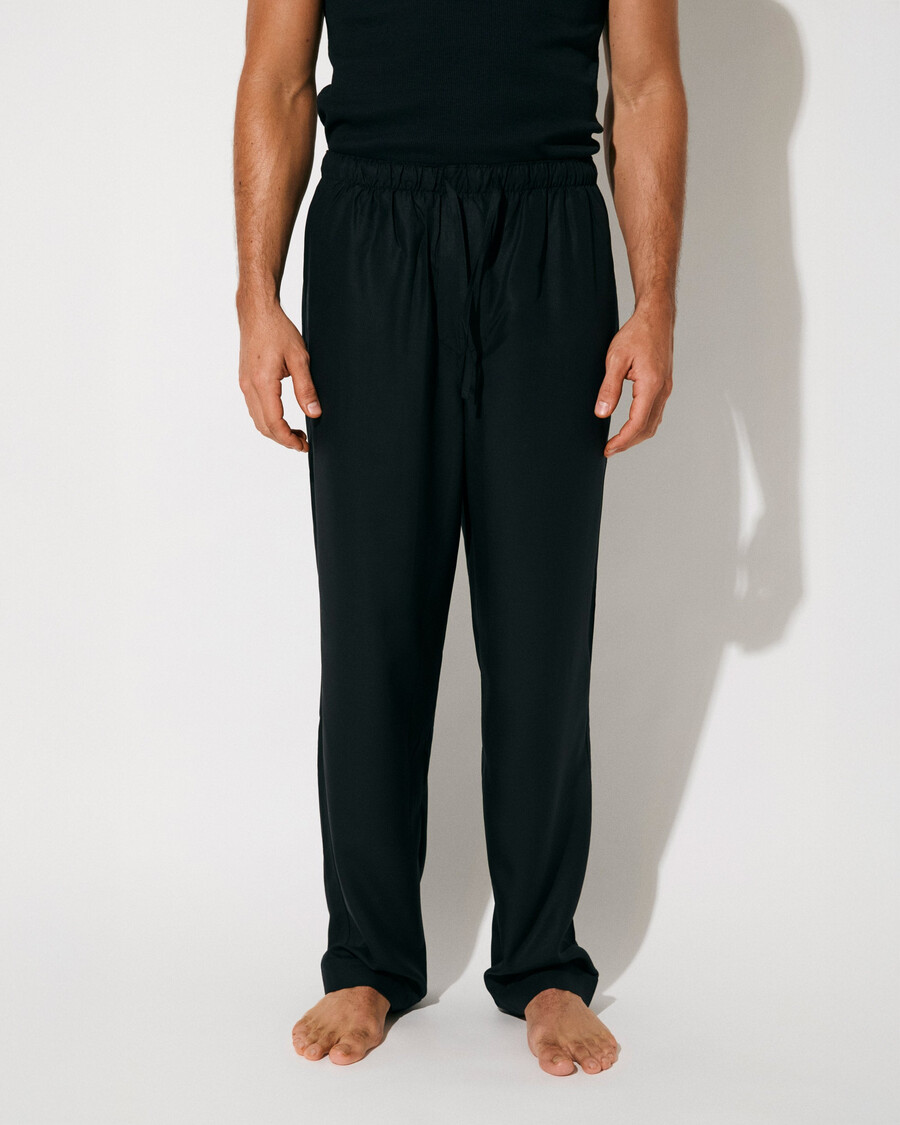 mens pyjama trousers in black shop now — cdlp