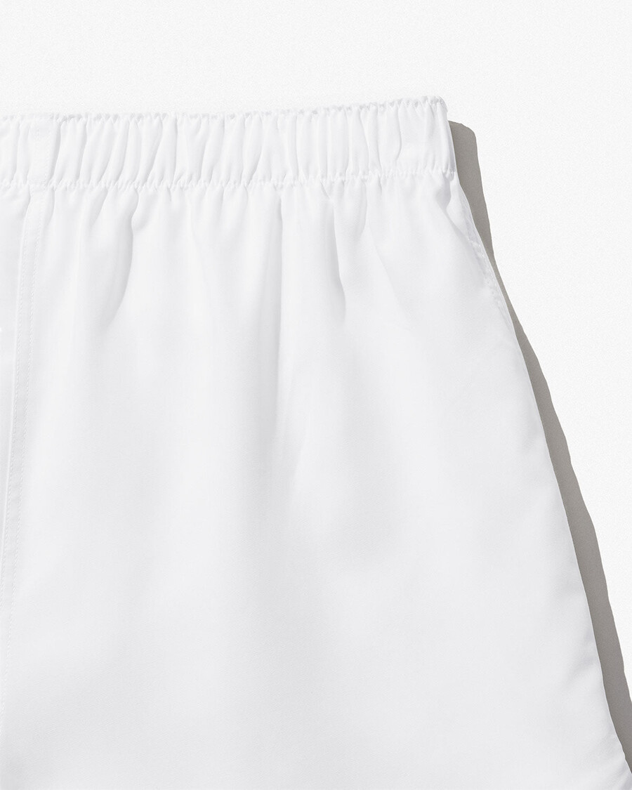 3 x mens woven boxer shorts slim in white shop now — cdlp
