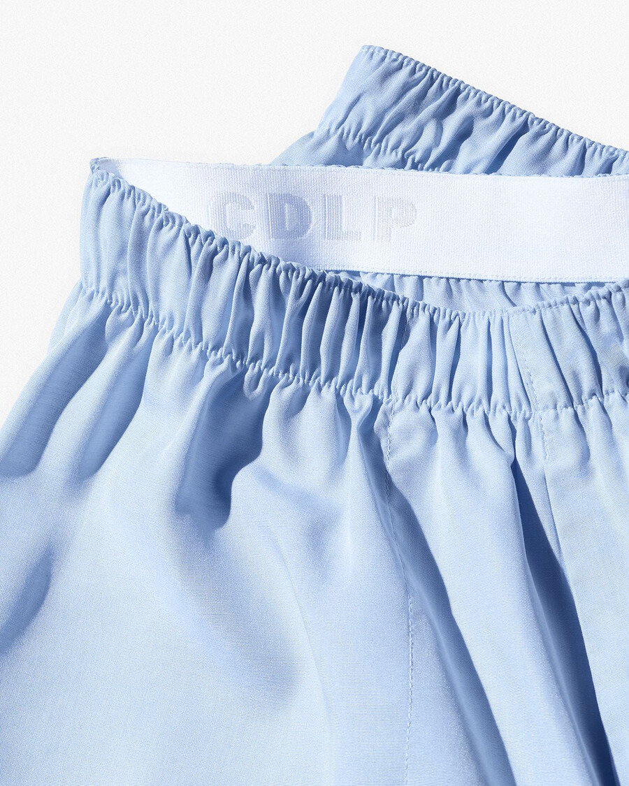mens woven boxer shorts slim in sky blue shop now — cdlp