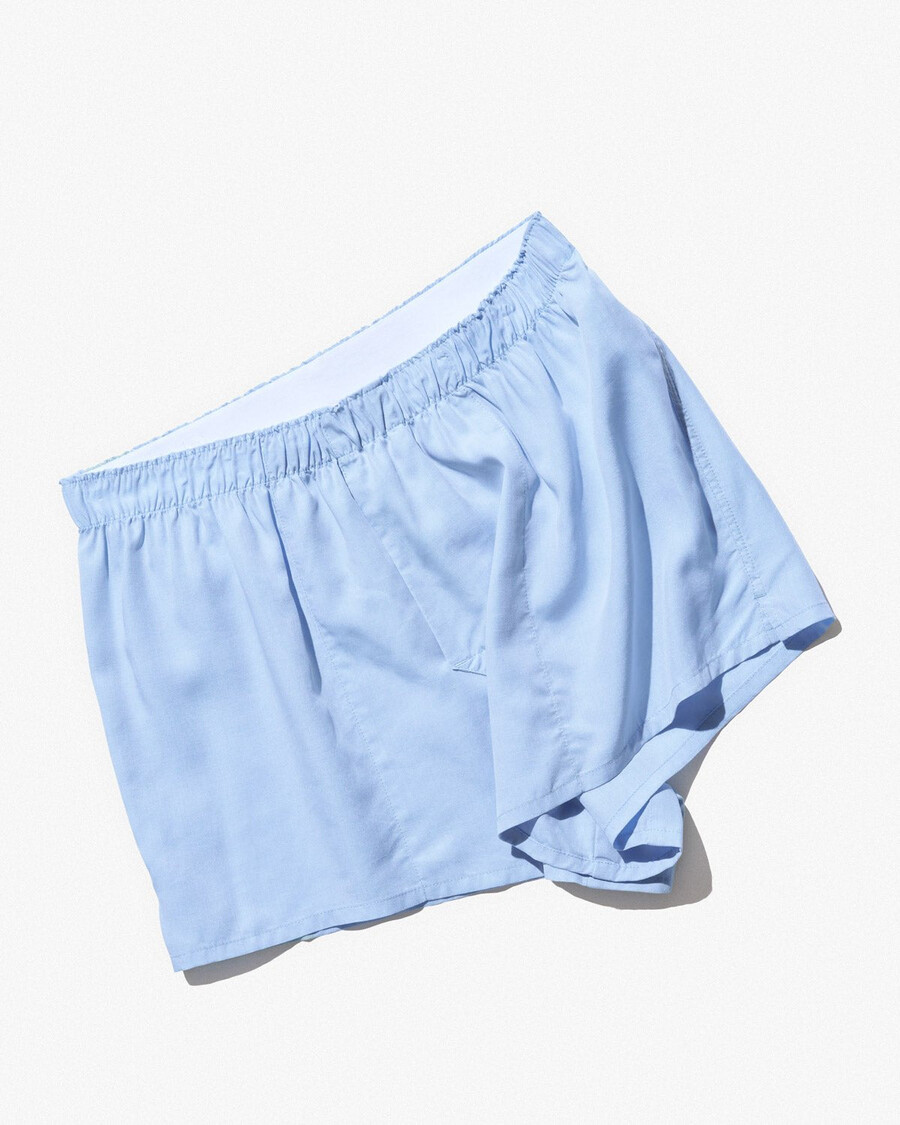 mens woven boxer shorts slim in sky blue shop now — cdlp