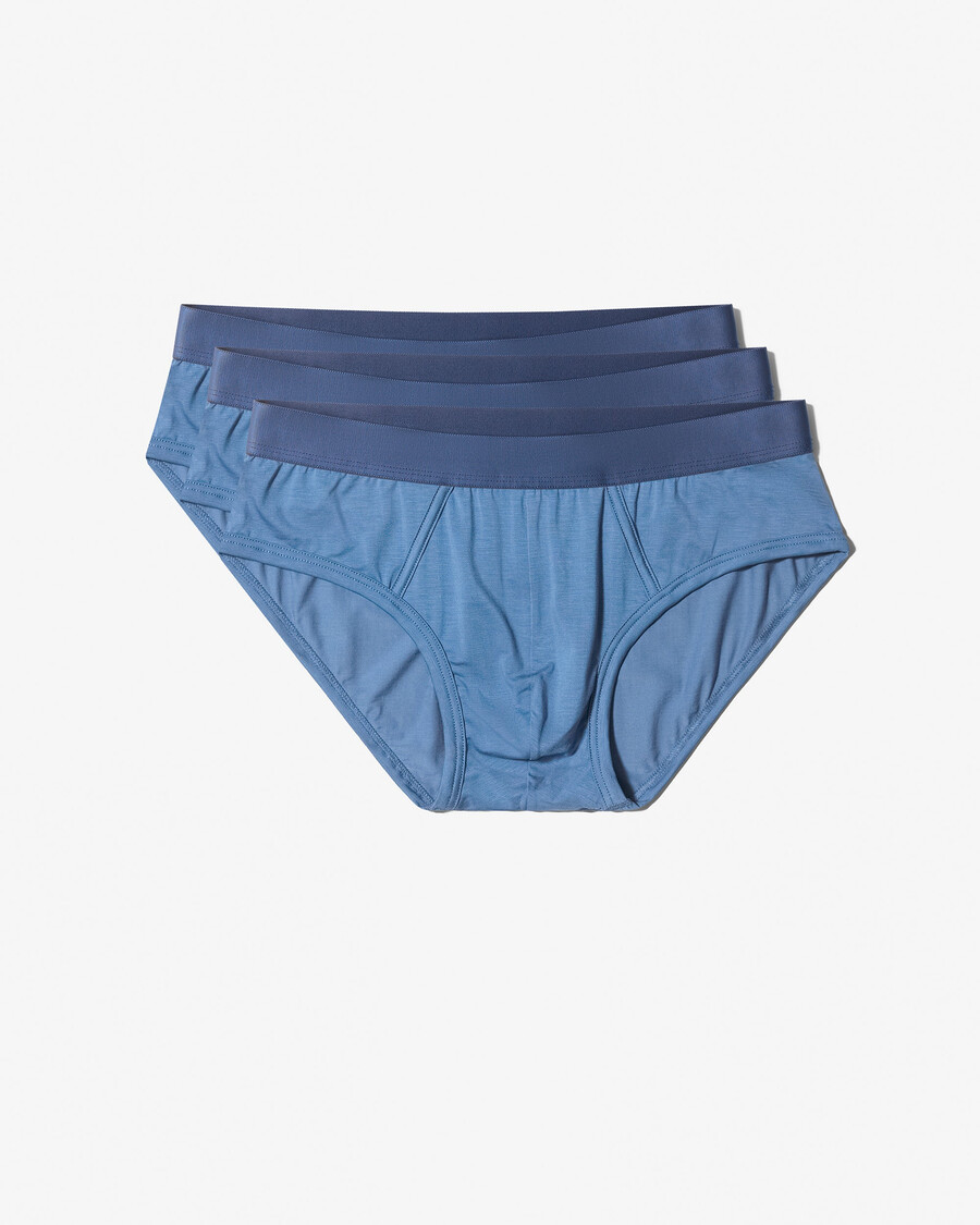 3 × mens y-brief in azure blue shop now — cdlp