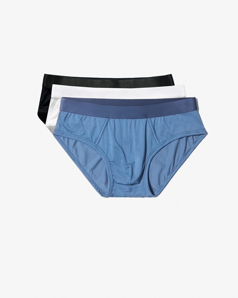 12 × mens y-brief in black white azure blue shop now — cdlp