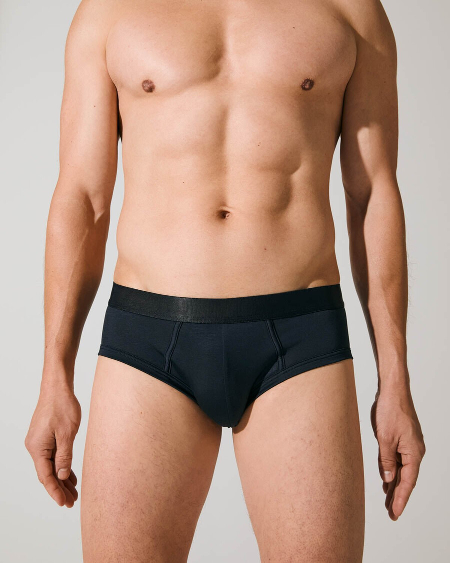 mens y-brief in dark navy shop now — cdlp