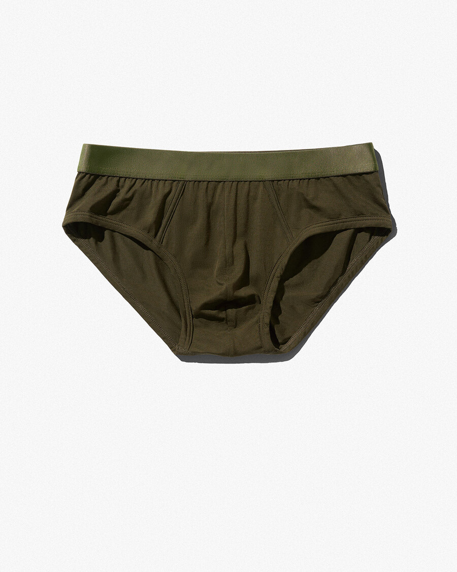 mens y-brief in olive green shop now — cdlp