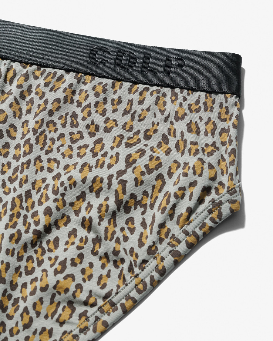 3 × mens y-brief in mocca leopard black white shop now — cdlprief