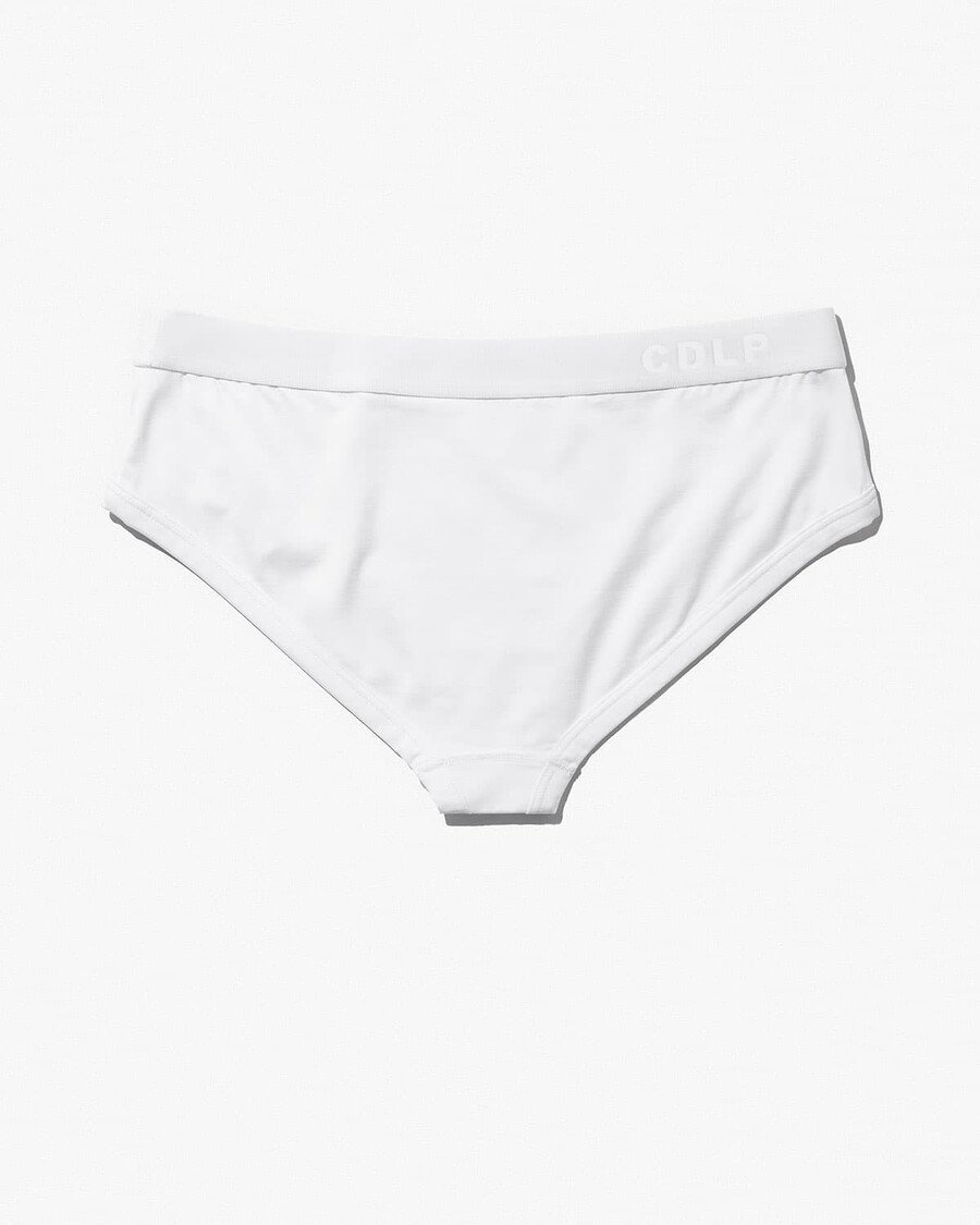 womens y-brief in white shop now — cdlp