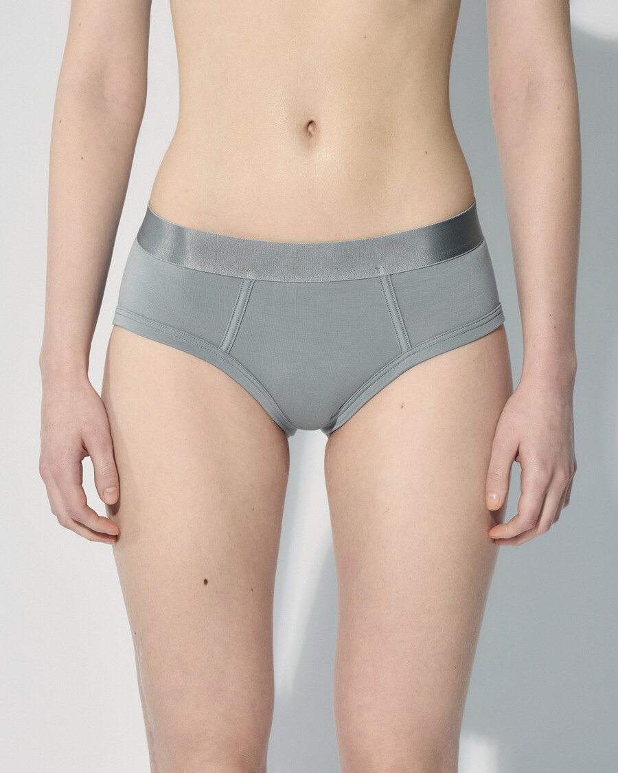 womens 3 x y-brief in cement shop now — cdlp