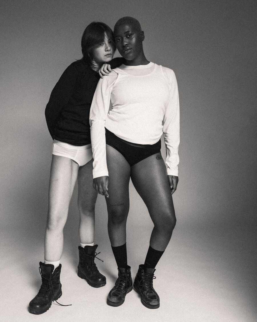 2 × womens y-brief in white and black shop now — cdlp